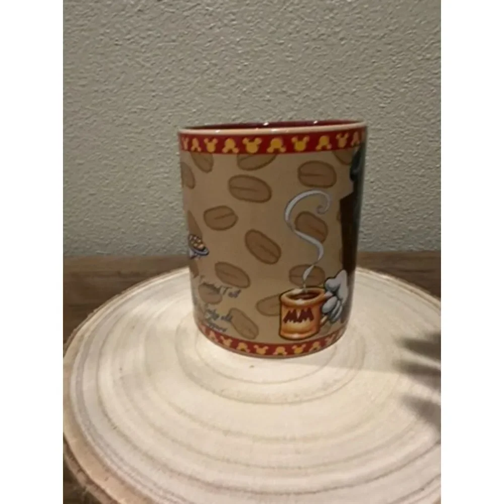NWOT Disney Mickey 5” Coffee Mug “Mornings Aren't Pretty”